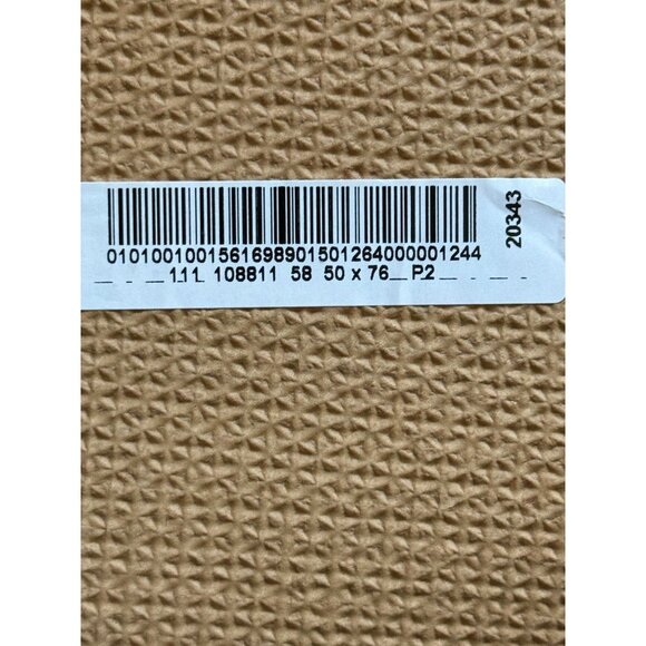 St. Nicholas Square Printed Merry Christmas Rug "Christmas Stamp" Holiday Decor - Picture 5 of 9